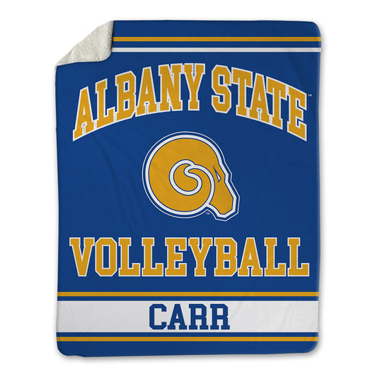 Albany State - NCAA Women's Volleyball : Aleiah Carr - Blanket-0