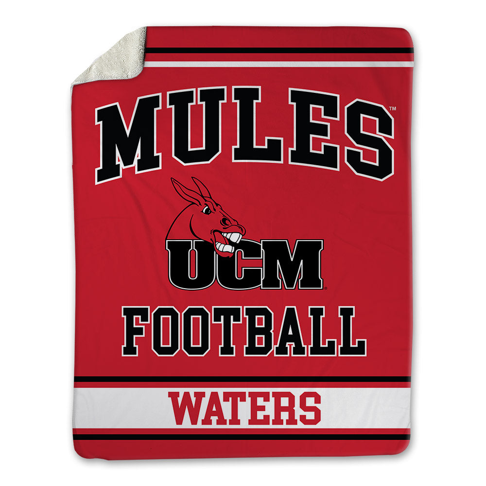 UCM - NCAA Football : Maddox Waters - Blanket-0