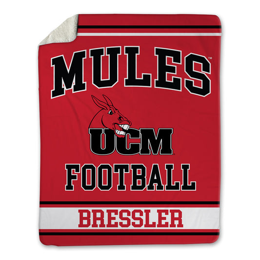 UCM - NCAA Football : Austin Bressler - Blanket-0
