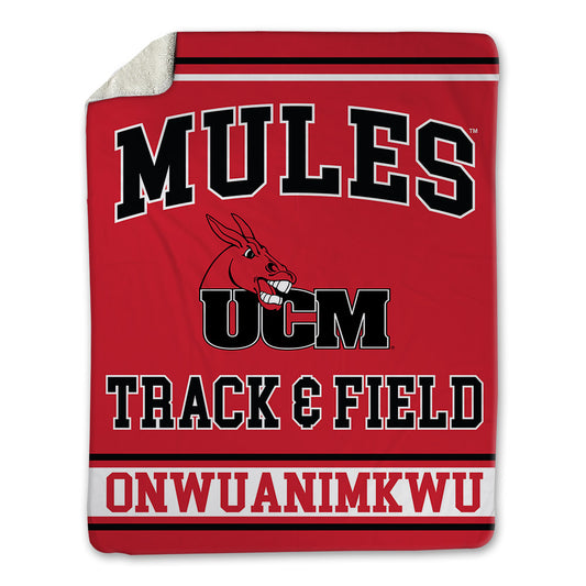 UCM - NCAA Men's Track & Field : Joshua Onwuanimkwu - Blanket-0
