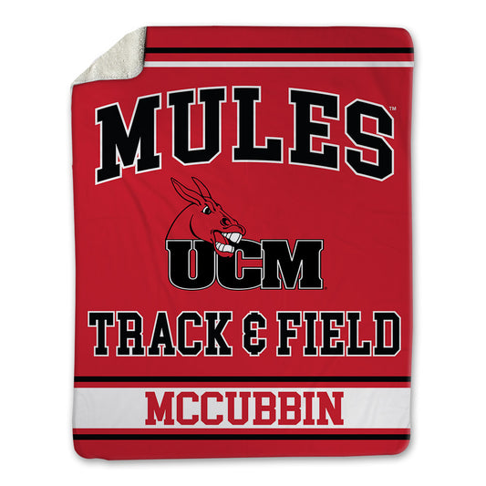 UCM - NCAA Men's Track & Field : Ethan McCubbin - Blanket-0