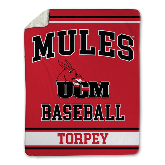 UCM - NCAA Baseball : Dawson Torpey - Blanket-0
