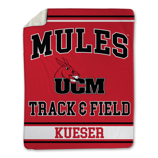 UCM - NCAA Men's Track & Field : Karter Kueser - Blanket-0