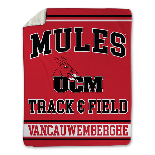 UCM - NCAA Men's Track & Field : Nolan Vancauwemberghe - Blanket-0