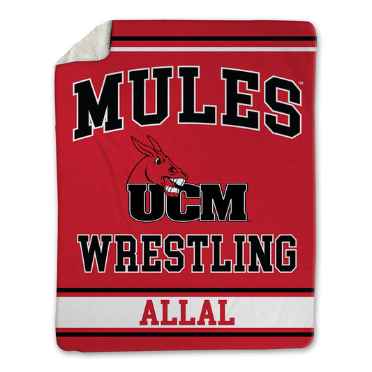 UCM - NCAA Wrestling : Karim Allal - Blanket-0