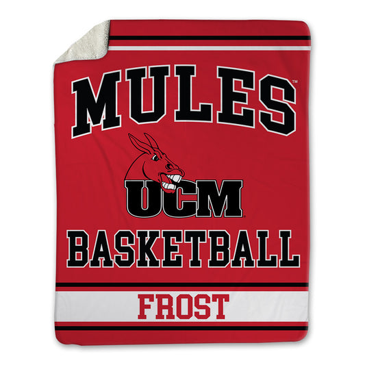 UCM - NCAA Women's Basketball : Lauren Frost - Blanket-0