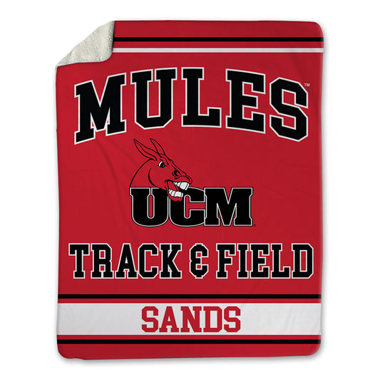 UCM - NCAA Women's Track & Field : Marley Sands - Blanket-0