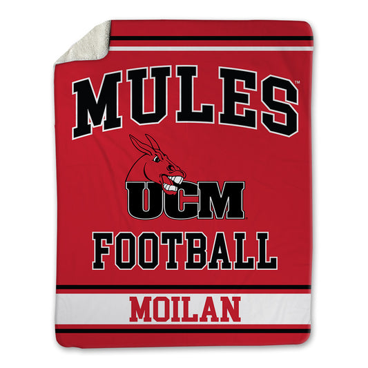 UCM - NCAA Football : RJ Moilan - Blanket-0