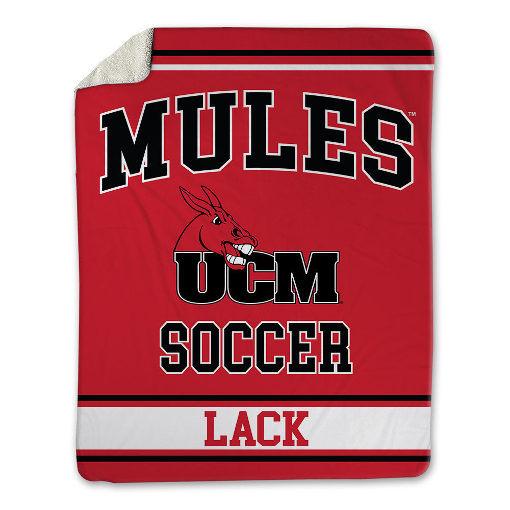 UCM - NCAA Women's Soccer : Anna Lack - Blanket-0