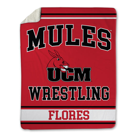 UCM - NCAA Wrestling : Ayden Flores - Blanket-0