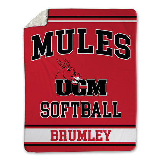 UCM - NCAA Softball : Bailey Brumley - Blanket-0
