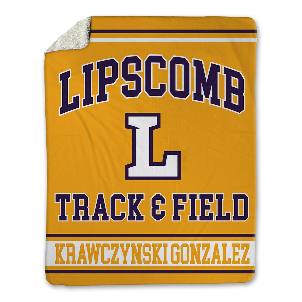 Lipscomb - NCAA Women's Track & Field : Carmen Krawczynski Gonzalez - Blanket-0