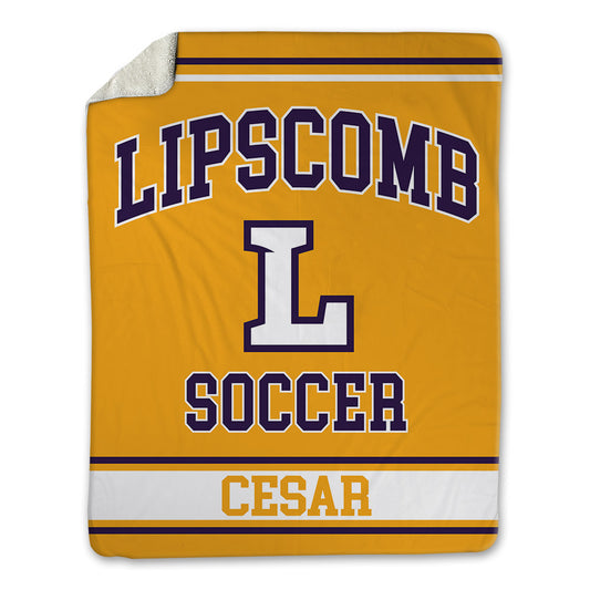 Lipscomb - NCAA Women's Soccer : Kaina Cesar - Blanket-0