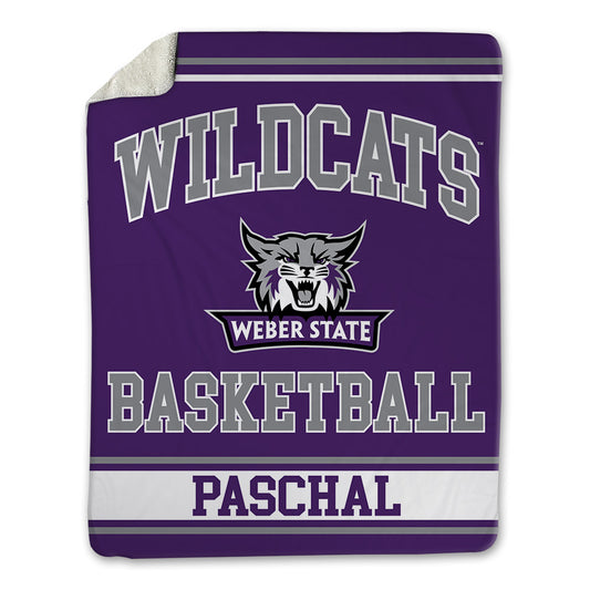 Weber - NCAA Men's Basketball : Duce Paschal - Blanket-0