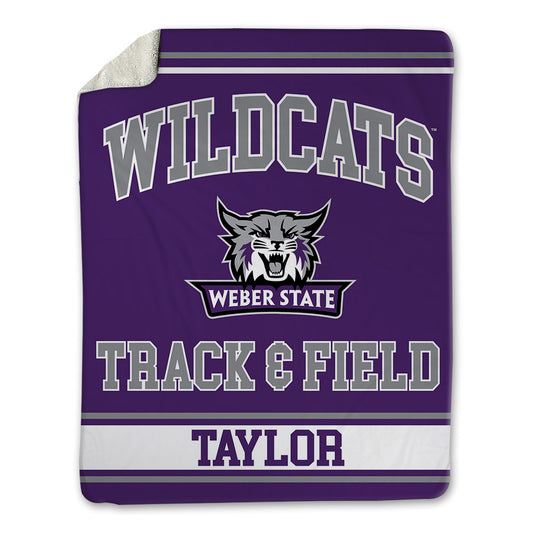 Weber - NCAA Men's Track & Field : Eli Taylor - Blanket-0