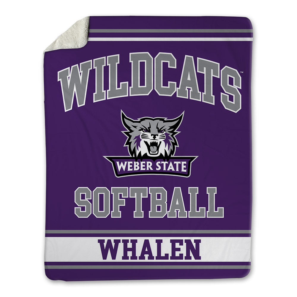 Weber - NCAA Softball : Riley Whalen - Blanket-0