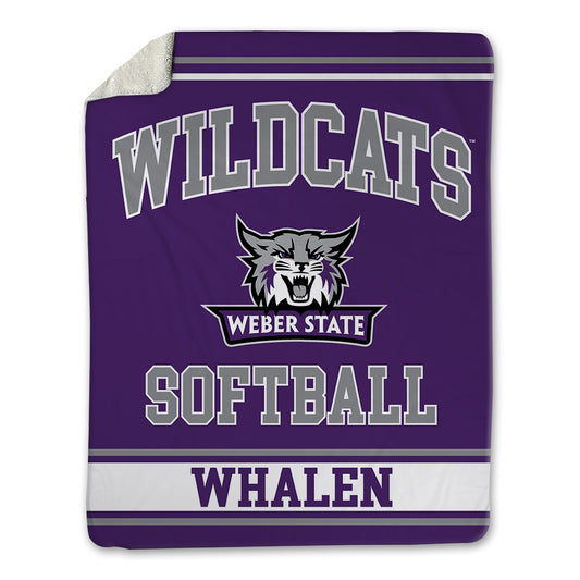 Weber - NCAA Softball : Riley Whalen - Blanket-0