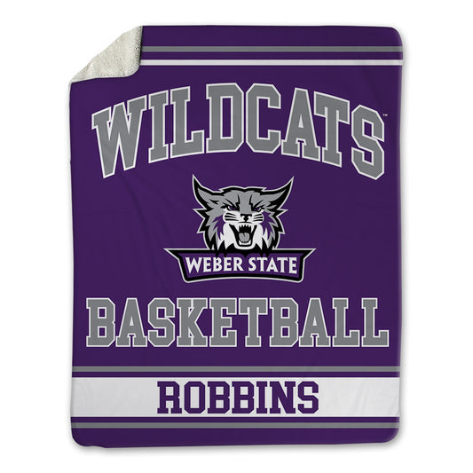 Weber - NCAA Women's Basketball : Hannah Robbins - Blanket-0
