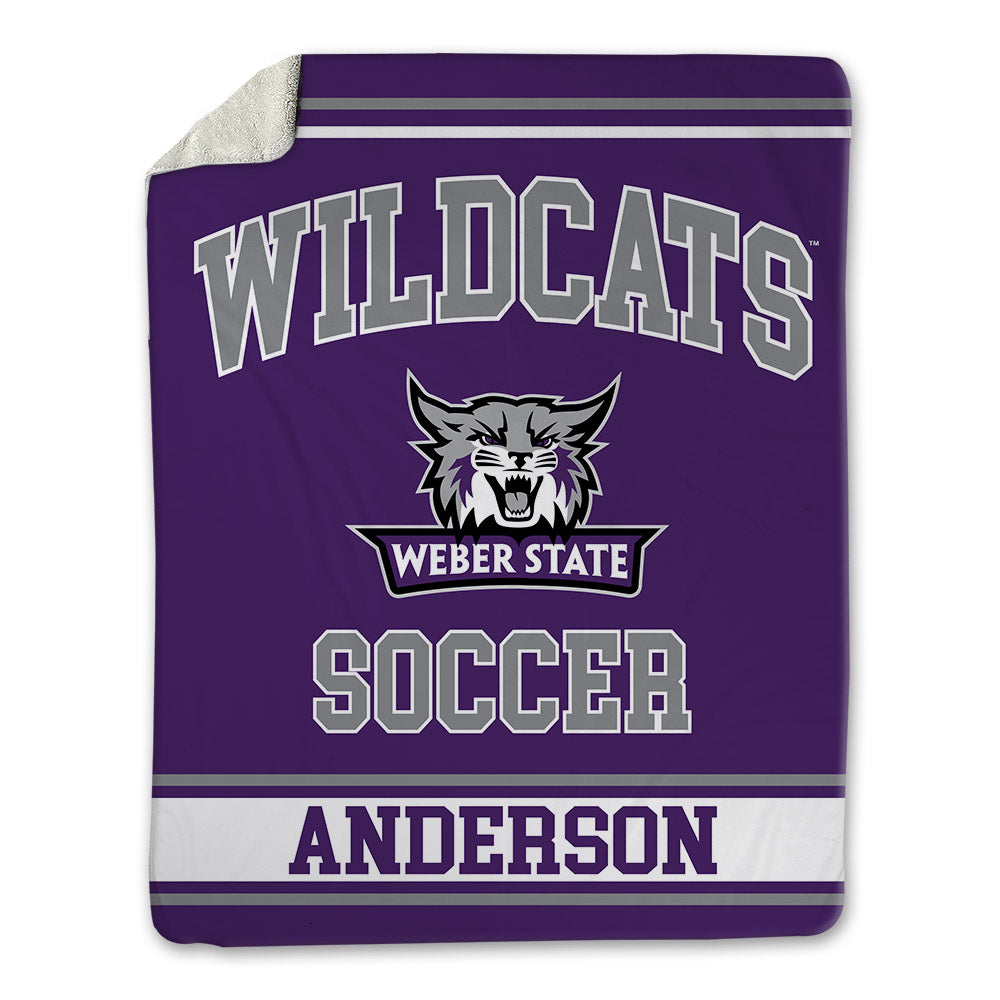 Weber - NCAA Women's Soccer : Oakley Anderson - Blanket-0