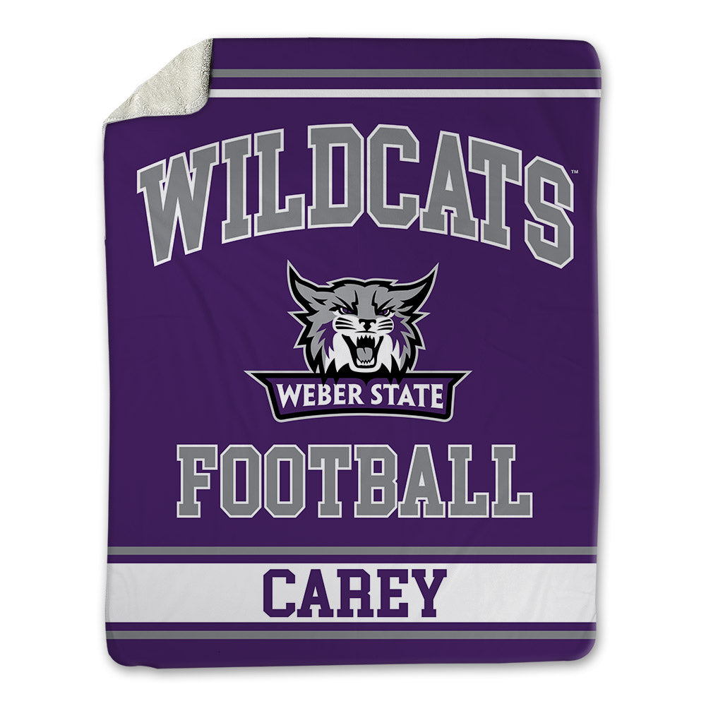Weber - NCAA Football : BJ Carey - Blanket-0