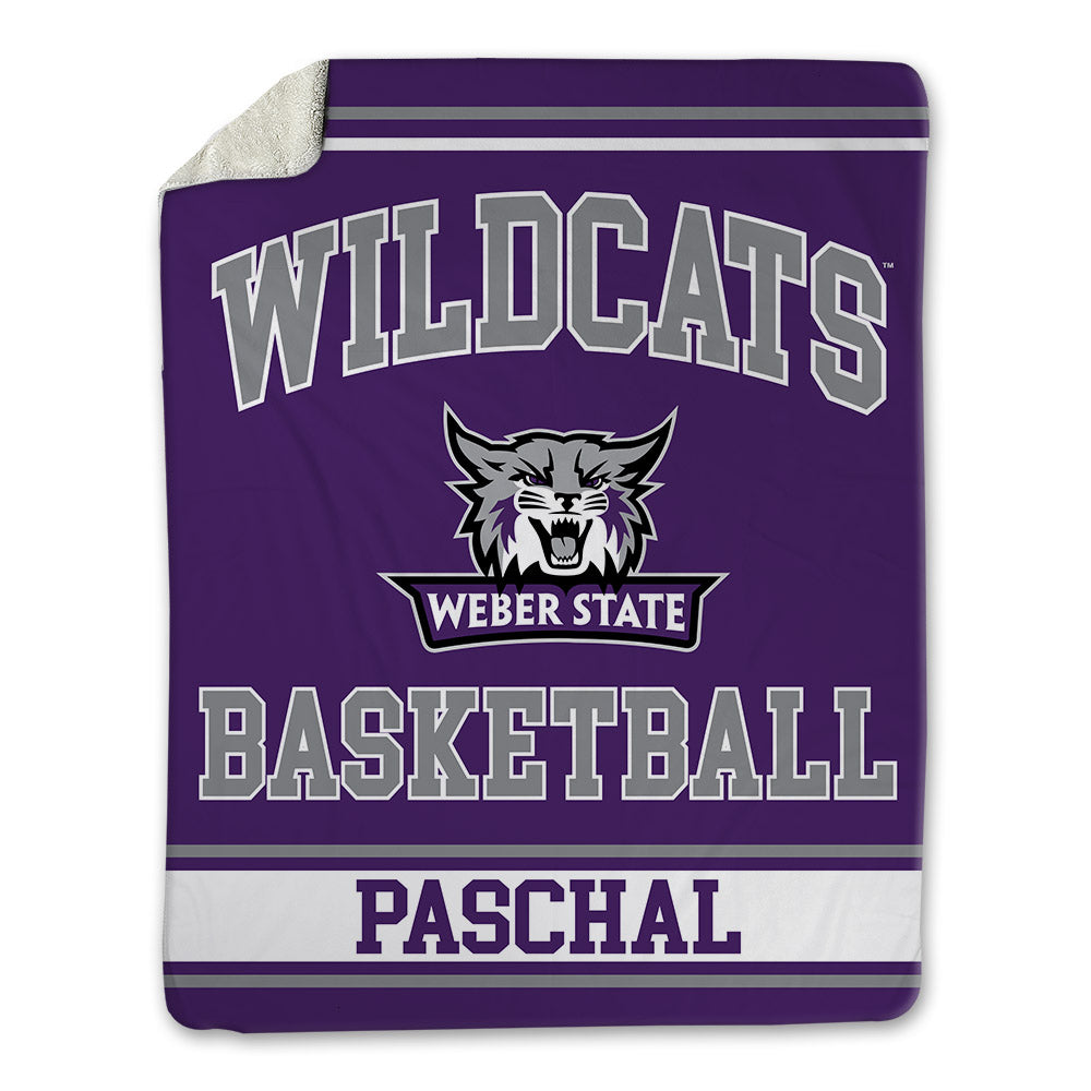 Weber - NCAA Men's Basketball : Duce Paschal - Blanket-0