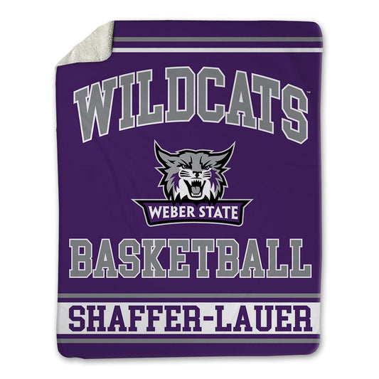 Weber - NCAA Women's Basketball : Makenna Shaffer-Lauer - Blanket-0