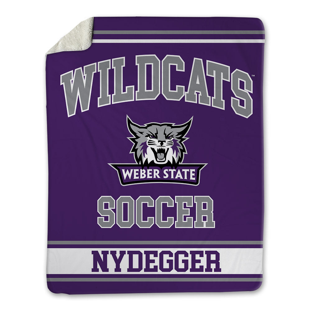 Weber - NCAA Women's Soccer : Mina Nydegger - Blanket-0
