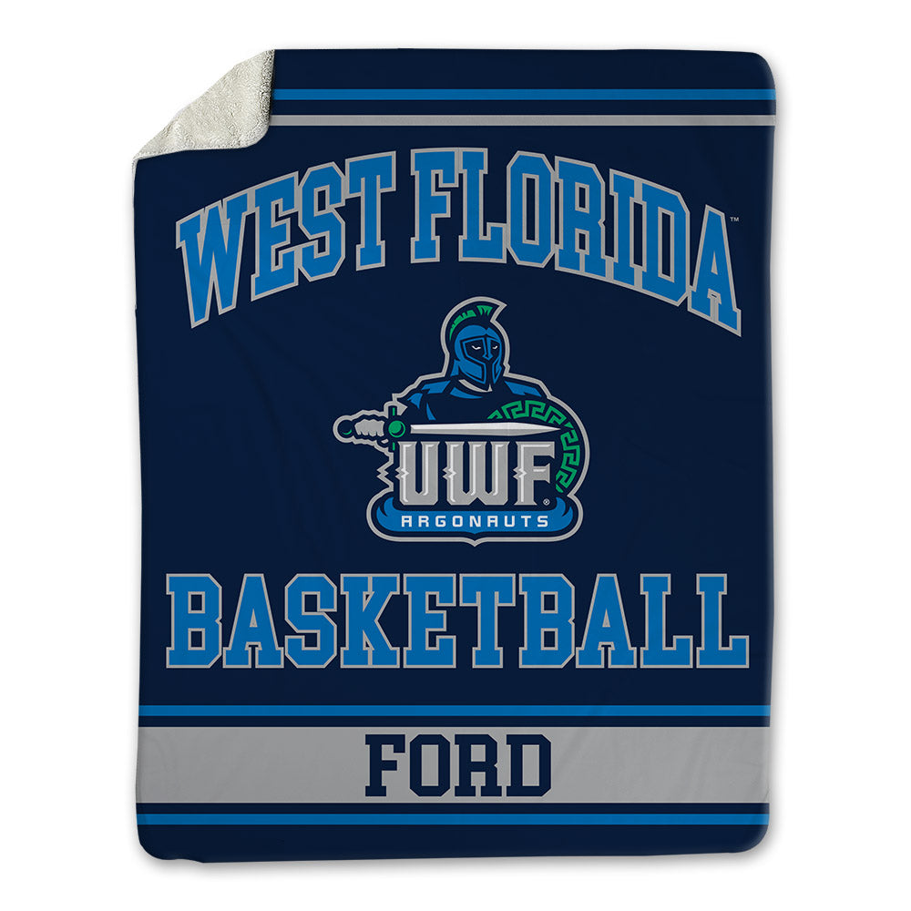 UWF - NCAA Women's Basketball : Kat Ford - Blanket-0