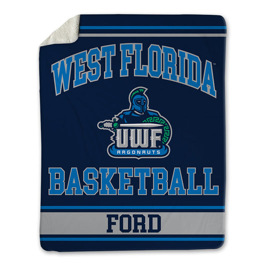 UWF - NCAA Women's Basketball : Kat Ford - Blanket-0