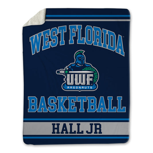 UWF - NCAA Men's Basketball : Tim Hall jr - Blanket-0