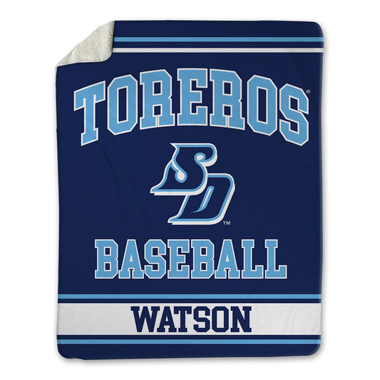 San Diego - NCAA Baseball : Rex Watson - Blanket-0