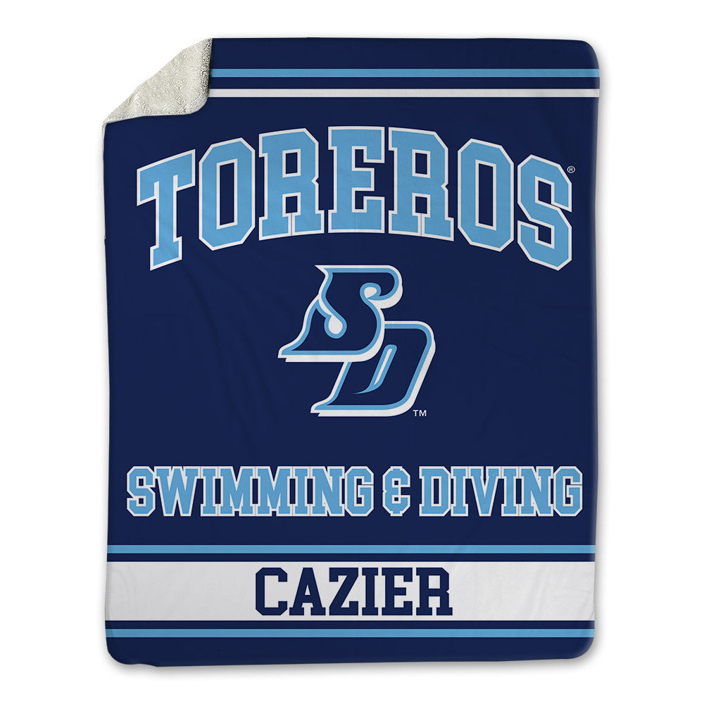 San Diego - NCAA Women's Swimming & Diving : Marlie Cazier - Blanket-0