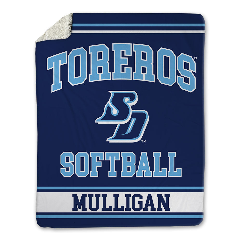 San Diego - NCAA Softball : Hailey Mulligan - Blanket-0