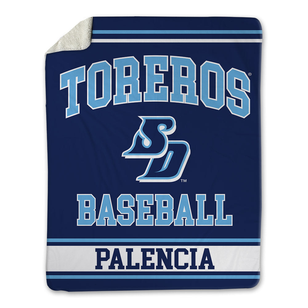San Diego - NCAA Baseball : Fernando Palencia - Blanket-0