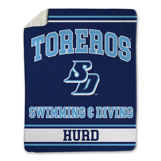 San Diego - NCAA Women's Swimming & Diving : Sophia Hurd - Blanket-0