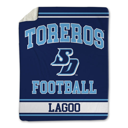 San Diego - NCAA Football : Mataniufeagaimaleata Lagoo - Blanket-0