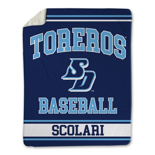 San Diego - NCAA Baseball : Cal Scolari - Blanket-0