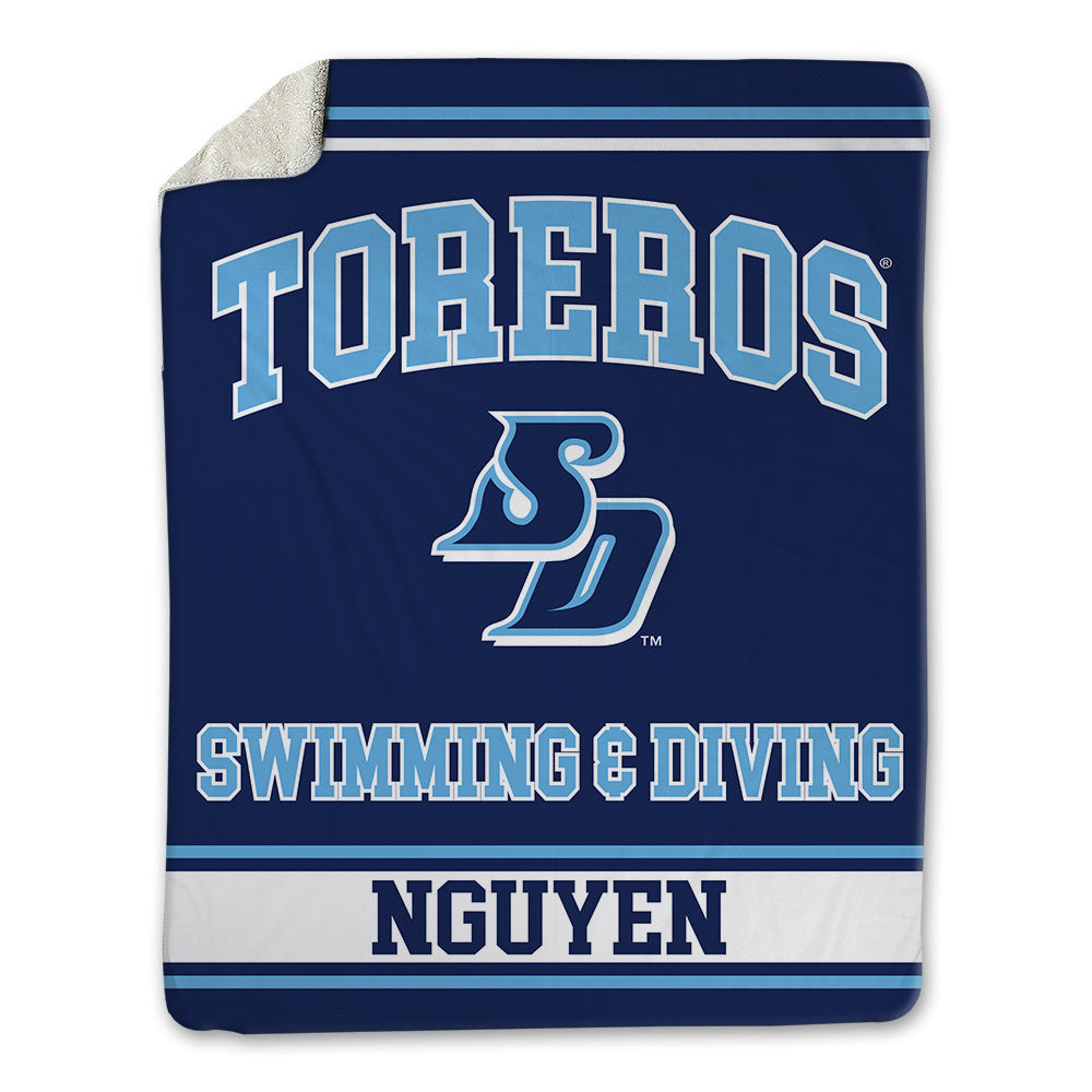 San Diego - NCAA Women's Swimming & Diving : Kaila Nguyen - Blanket-0