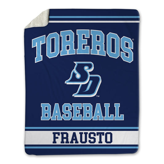 San Diego - NCAA Baseball : Andrew Frausto - Blanket-0