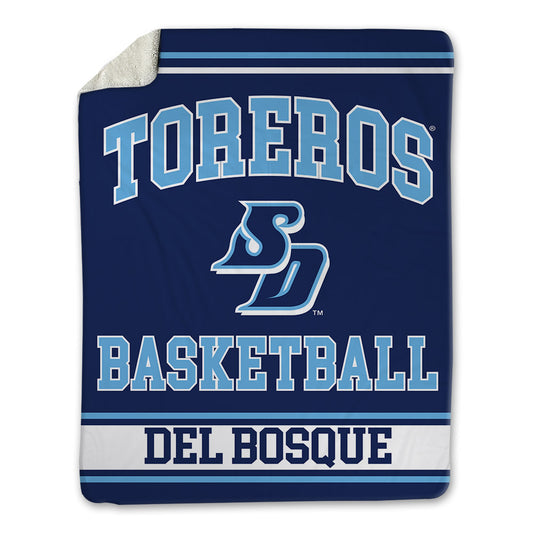 San Diego - NCAA Men's Basketball : Nicholas Del Bosque - Blanket-0