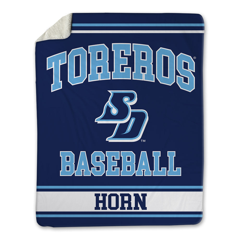 San Diego - NCAA Baseball : David Horn - Blanket-0