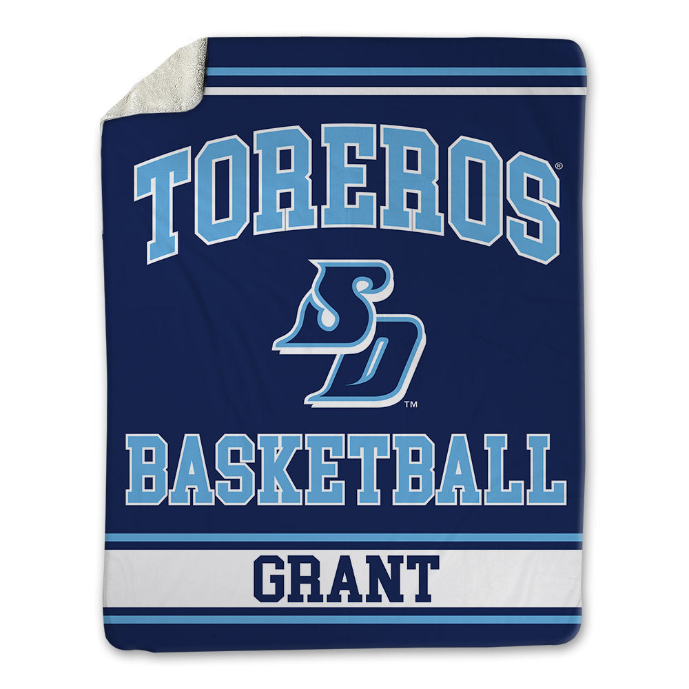 San Diego - NCAA Men's Basketball : Boden Grant - Blanket-0