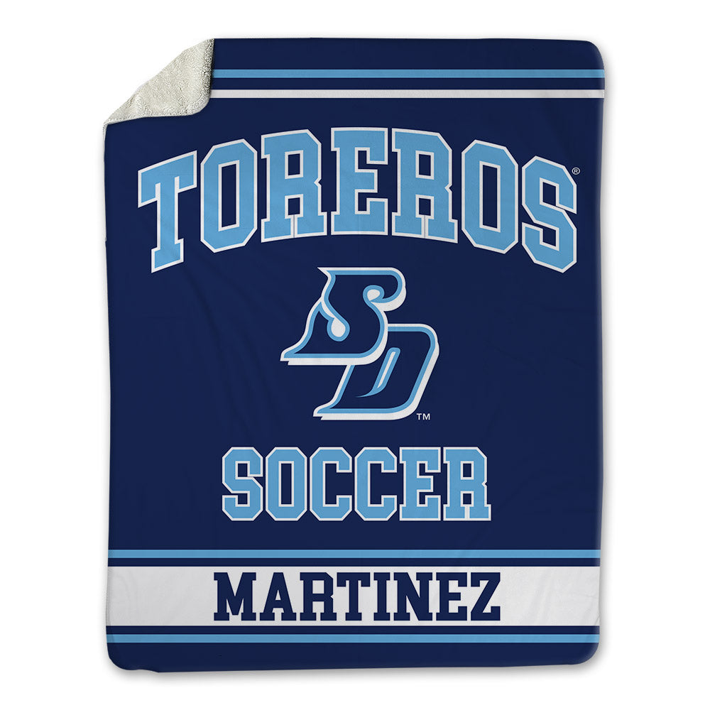 San Diego - NCAA Men's Soccer : Josh Martinez - Blanket-0