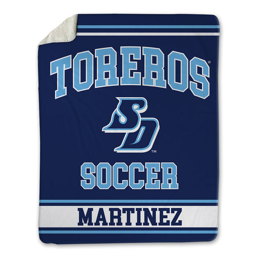 San Diego - NCAA Men's Soccer : Josh Martinez - Blanket-0