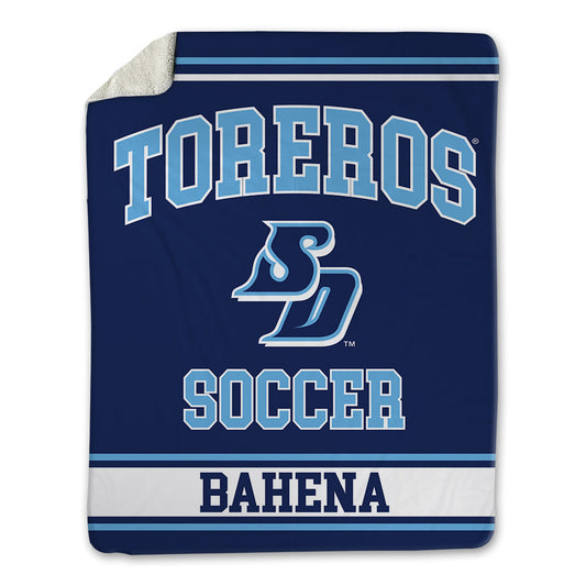 San Diego - NCAA Men's Soccer : Cesar Bahena - Blanket-0
