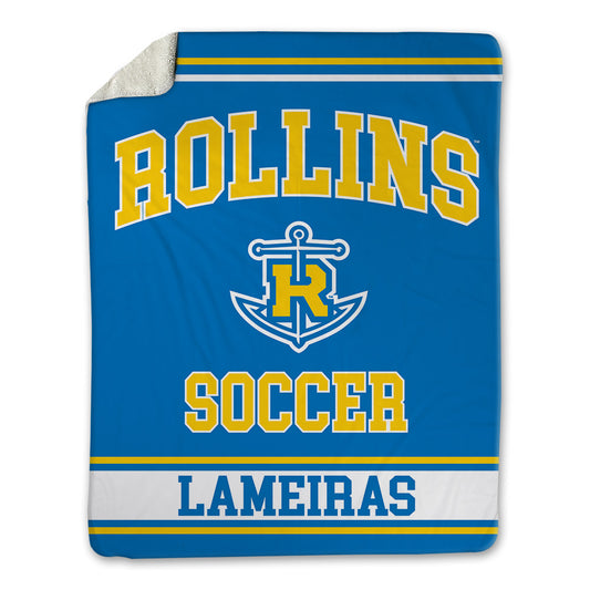 Rollins - NCAA Men's Soccer : Pedro Lameiras - Blanket-0