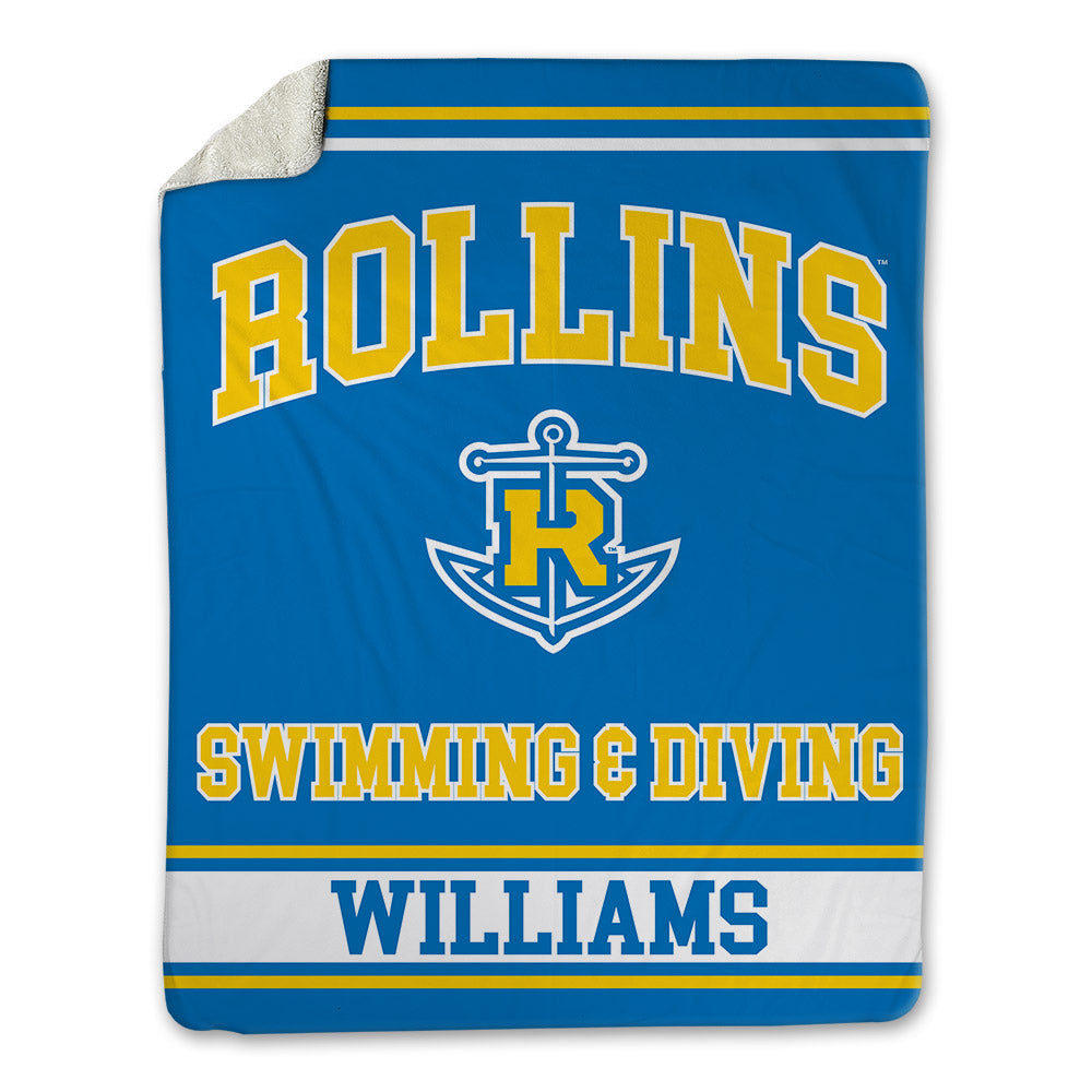 Rollins - NCAA Men's Swimming & Diving : Campbell Williams - Blanket-0