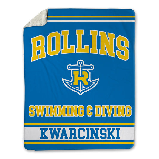 Rollins - NCAA Women's Swimming & Diving : Alexa Kwarcinski - Blanket-0
