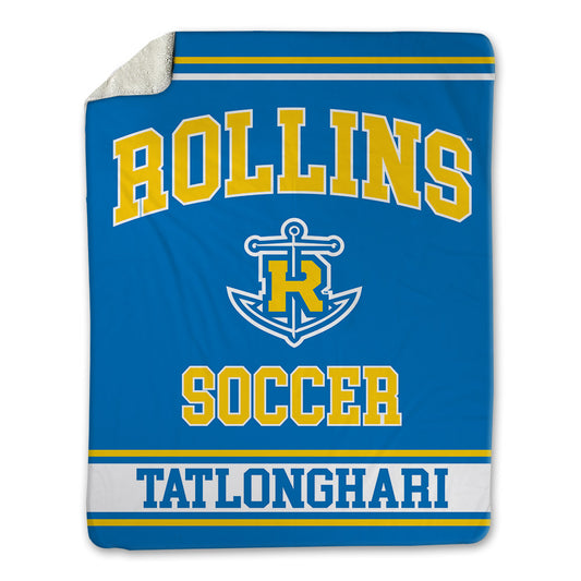 Rollins - NCAA Men's Soccer : Noah Tatlonghari - Blanket-0