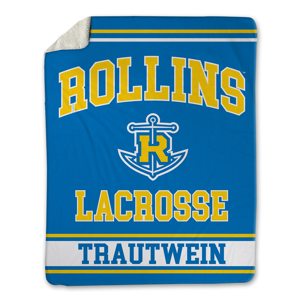 Rollins - NCAA Women's Lacrosse : Holyn Trautwein - Blanket-0